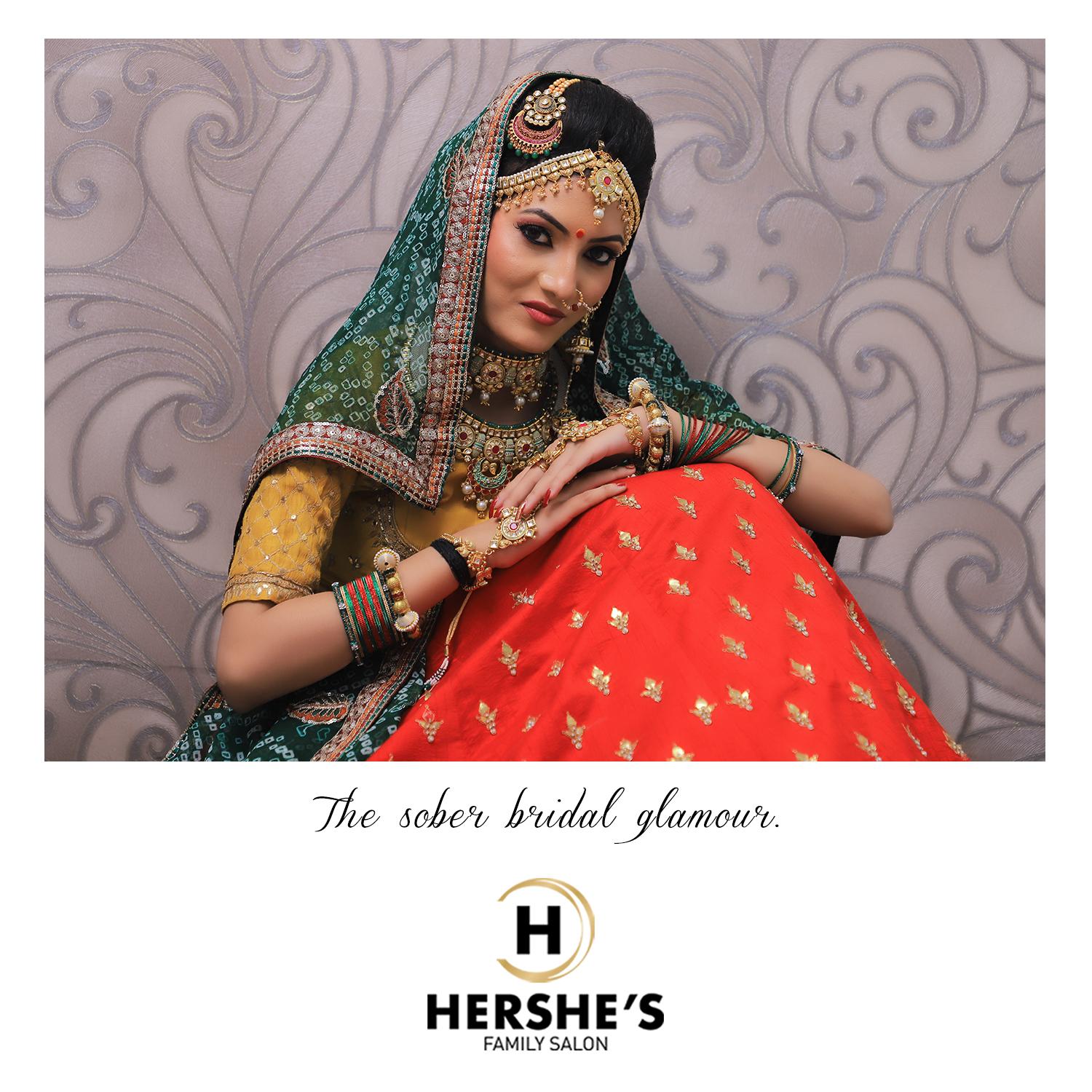 The Sober Bridal Glamour