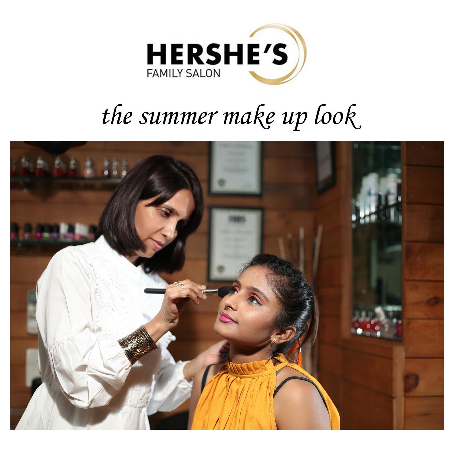 The summer make up looks designed by hershes