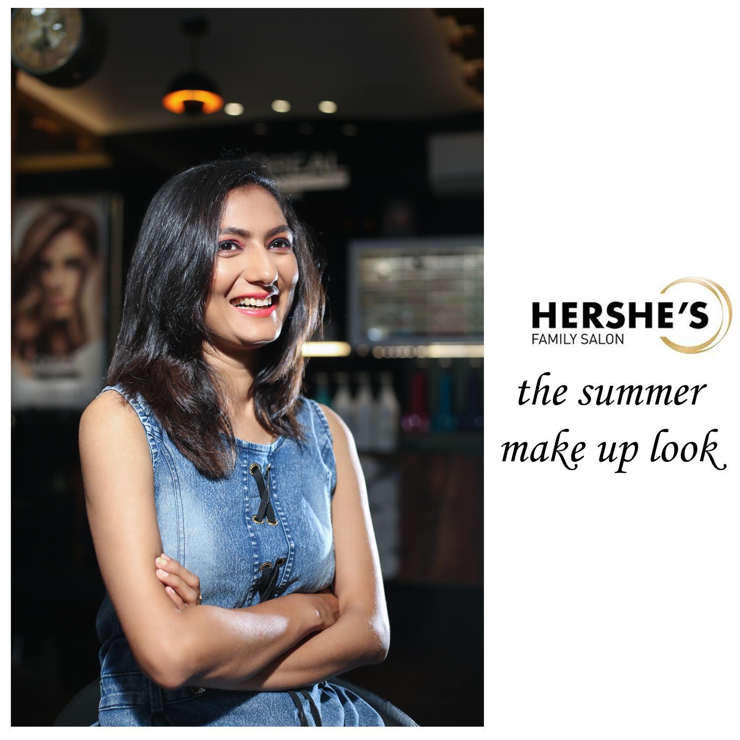 The summer make up looks designed by hershes