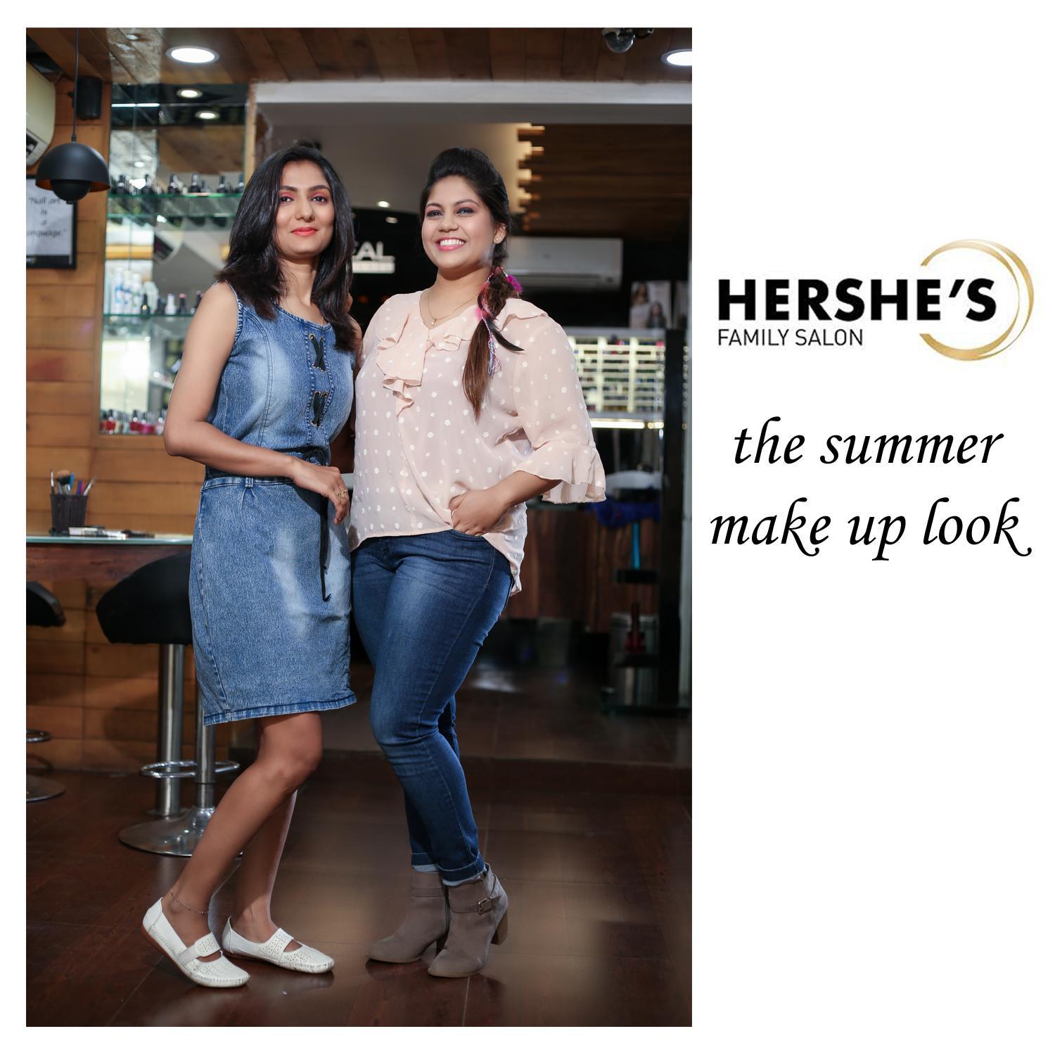 The summer make up looks designed by hershes