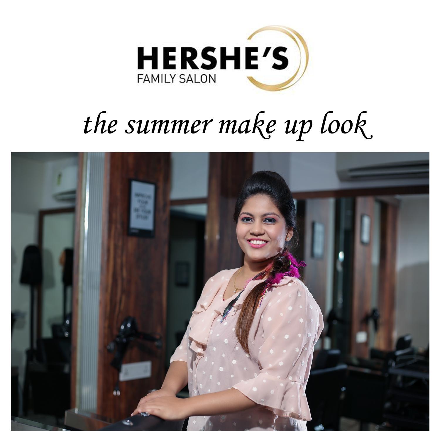 The summer make up looks designed by hershes