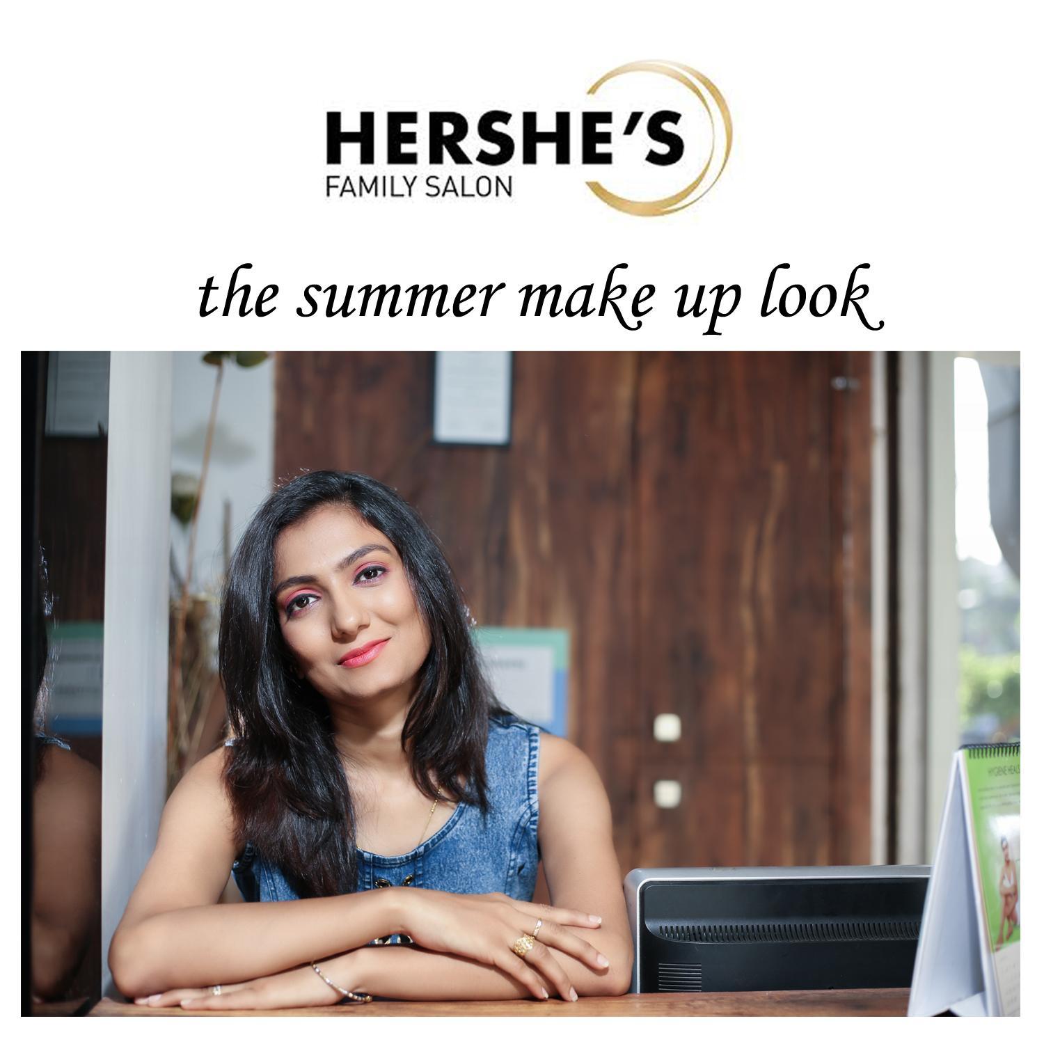 The summer make up looks designed by hershes