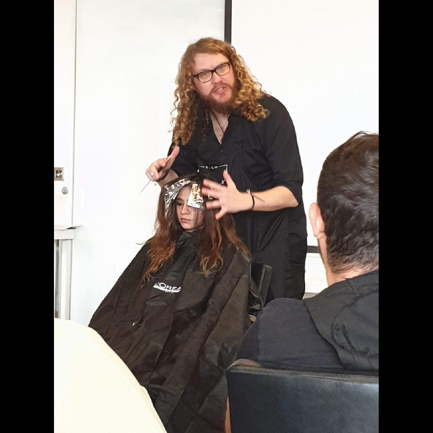 A training session with THE TEAM RUSH (UK)