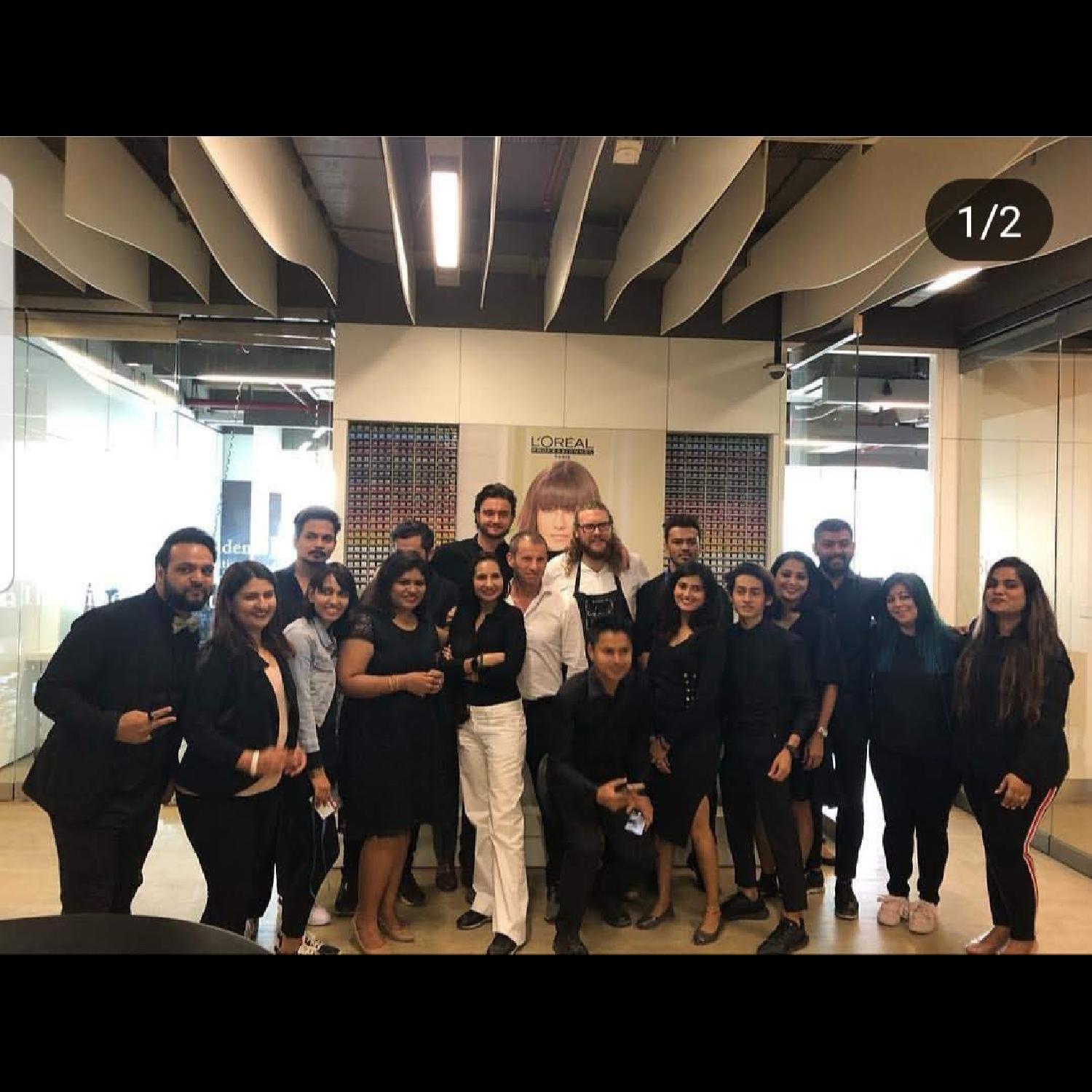 A training session with THE TEAM RUSH (UK)