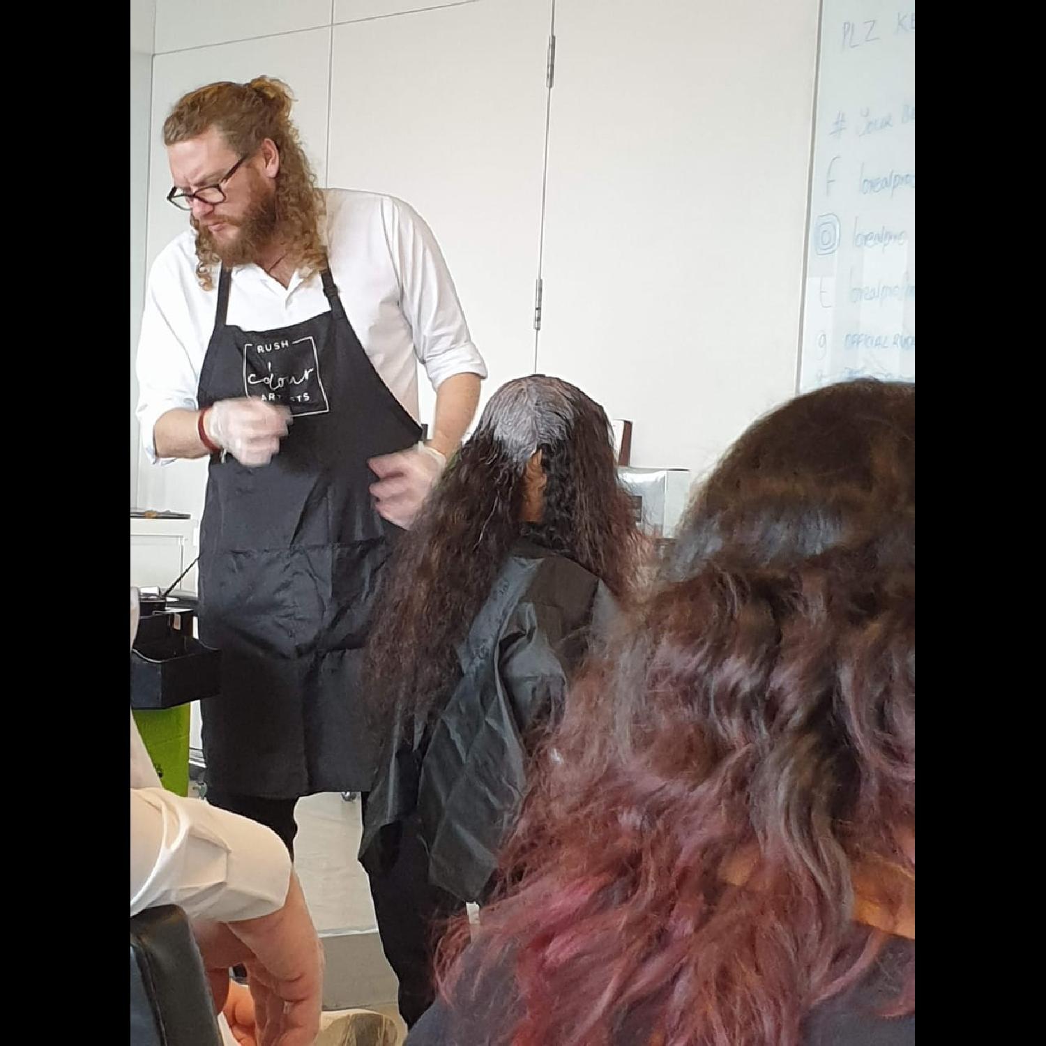 A training session with THE TEAM RUSH (UK)